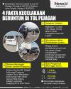 Infografis 4 Fakta Kecelakaan Beruntun di Tol Pejagan