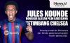 Infografis Jules Kounde Bongkar Alasan Pilih Barcelona Ketimbang Chelsea