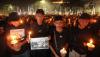 Ribuan Bonek Berbaju Hitam Doa Bersama untuk Aremania Korban Tragedi Kanjuruhan