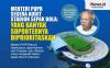Infografis Menteri PUPR Audit Stadion Sepak Bola yang Banyak Suporternya