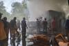 Ditinggal Buang Hajat, Gudang Produksi Kerajinan Kayu Ludes Terbakar