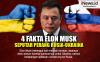 Infografis 4 Fakta Elon Musk Seputar Perang Rusia-Ukraina