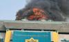 Detik-Detik Kubah Masjid Jakarta Islamic Center Terbakar hingga Ambruk