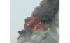 Penampakan Kubah Masjid Jakarta Islamic Center Terbakar, Pemadaman Masih Berlangsung