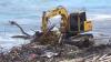Pantai Kuta Bak Lautan Sampah Dipenuhi Potongan Kayu Berukuran Besar  