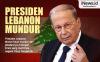 Infografis Presiden Lebanon Michel Aoun Mundur
