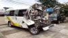 Penampakan Minibus Rombongan Umrah Kecelakaan di Banjar, Bagian Depan Ringsek Jepit Korban