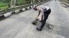 Jembatan Penghubung Banjarnegara-Purbalingga di Jalur Tengah Retak dan Berlubang