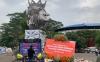40 Hari Tragedi Kanjuruhan, Federasi Sepak Bola Belanda Kirim Karangan Bunga