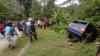 Terekam CCTV, Mobil Pelat Merah Terjun ke Jurang di Blora