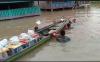 Banjir di Musi Banyuasin Meluas, Bantuan Disalurkan melalui Perahu