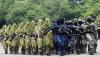 Defile Pasukan hingga Terjun Payung Free Fall Meriahkan HUT ke-77 Korps Marinir  - Bagian 2