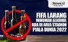 Infografis FIFA Larang Minuman Beralkohol Ada di Area Stadion Piala Dunia 2022
