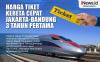 Infografis Harga Tiket Kereta Cepat Jakarta-Bandung 3 Tahun Pertama