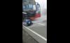 Ugal-Ugalan, Bus Harapan Jaya Tabrak Pengendara Motor di Jombang hingga Tewas