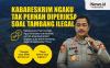 Infografis Kabareskrim Ngaku Tak Pernah Diperiksa soal Tambang Ilegal