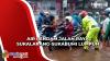 Hujan Deras Jebol Drainase, Genangan Air Lumpuhkan Jalan Raya Sukalarang-Sukabumi