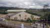 Penampakan Bendungan Kering Pertama di Indonesia sebagai Pengendali Banjir Jakarta