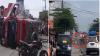 Viral Mobil Damkar Terbalik saat Menuju Lokasi Kebakaran di Asahan