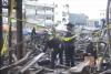 Pasar Sentral Makassar Terbakar, Labfor Polda Sulsel Gelar Olah TKP di Lokasi Diduga Titik Awal Api