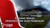 Korsleting karena Pencurian Kabel, Gudang Bekas Pendinginan Ikan di Muara Baru Ludes Terbakar