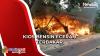 Kios Bensin Eceran Terbakar akibat Percikan BBM di Sulawesi Tenggara