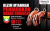 Infografis Myanmar Penjarakan 112 Warga Rohingya, termasuk Anak-Anak