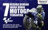 Infografis 7 Negara dengan Juara Dunia MotoGP Terbanyak