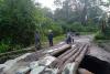 Jalan Nasional di Nias Selatan Putus akibat Longsor, Lalu Lintas Terisolir 10 Jam