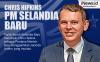 Infografis Chris Hipkins PM Selandia Baru