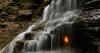 Misteri Api Abadi di Air Terjun yang Jadi Objek Wisata, Tidak Padam Kena Air!