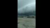 Gumpalan Awan Mirip Gelombang Tsunami Muncul di Bandara Sultan Hasanuddin Makassar
