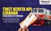 Grafis Tiket Kereta Api Lebaran Sudah Bisa Dipesan Mulai 26 Februari