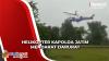 Detik-Detik Helikopter Kapolda Jatim Mendarat Darurat di Lapangan Rejotangan Tulungagung
