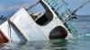 Ini Penampakan Perahu Motor Pengangkut Garam Tenggelam di Perairan Sangiang