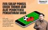 Infografis FIFA Sulap Ponsel Erick Thohir Jadi Alat Pendeteksi Pengaturan Skor
