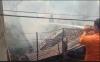 Gudang Mebel di Muba Terbakar, Warga Panik Berhamburan 