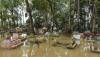Pemakaman Terendam Banjir Setinggi 60 Sentimer di Ciamis - Bagian 2