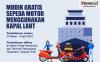 Infografis Mudik Gratis Sepeda Motor Pakai Kapal Laut   