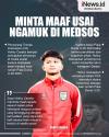 Infografis Hokky Caraka Minta Maaf usai Ngamuk di Medsos