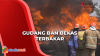 Gudang Penampungan Ban Bekas Terbakar di Bogor, Petugas Kesulitan Padamkan Api