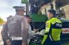  Dishub dan Polres Gunungkidul Lakukan Ramp Check Angkutan Lebaran