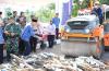 Polres Purworejo Musnahkan 2.300 Botol Miras dan 40 Kilogram Bubuk Petasan
