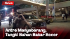 Hati-Hati! Mobil Pribadi Alami Kebocoran Bahan Bakar di Pelabuhan Bakauheni