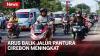 H+8, Jumlah Kendaraan Pemudik di Jalur Pantura Cirebon Meningkat