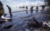 Keindahan Pantai Melayu Batam Tertutup Limbah Minyak Hitam - Bagian 1