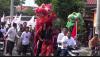 Atraksi Barongsai dan Angklung Iringi Pendaftaran Bacaleg Partai Perindo Kota Tegal 