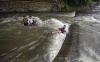 Serunya Bermain Air dengan Ban Karet di Sungai Ciliwung - Bagian 1