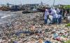 Penampakan Pantai Kotor Penuh Sampah di Pandeglang - Bagian 1