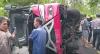 Kronologi Bus Jemaat Gereja Terguling di Minahasa Tewaskan 3 Orang, Sopir Kaget Hindari Avanza